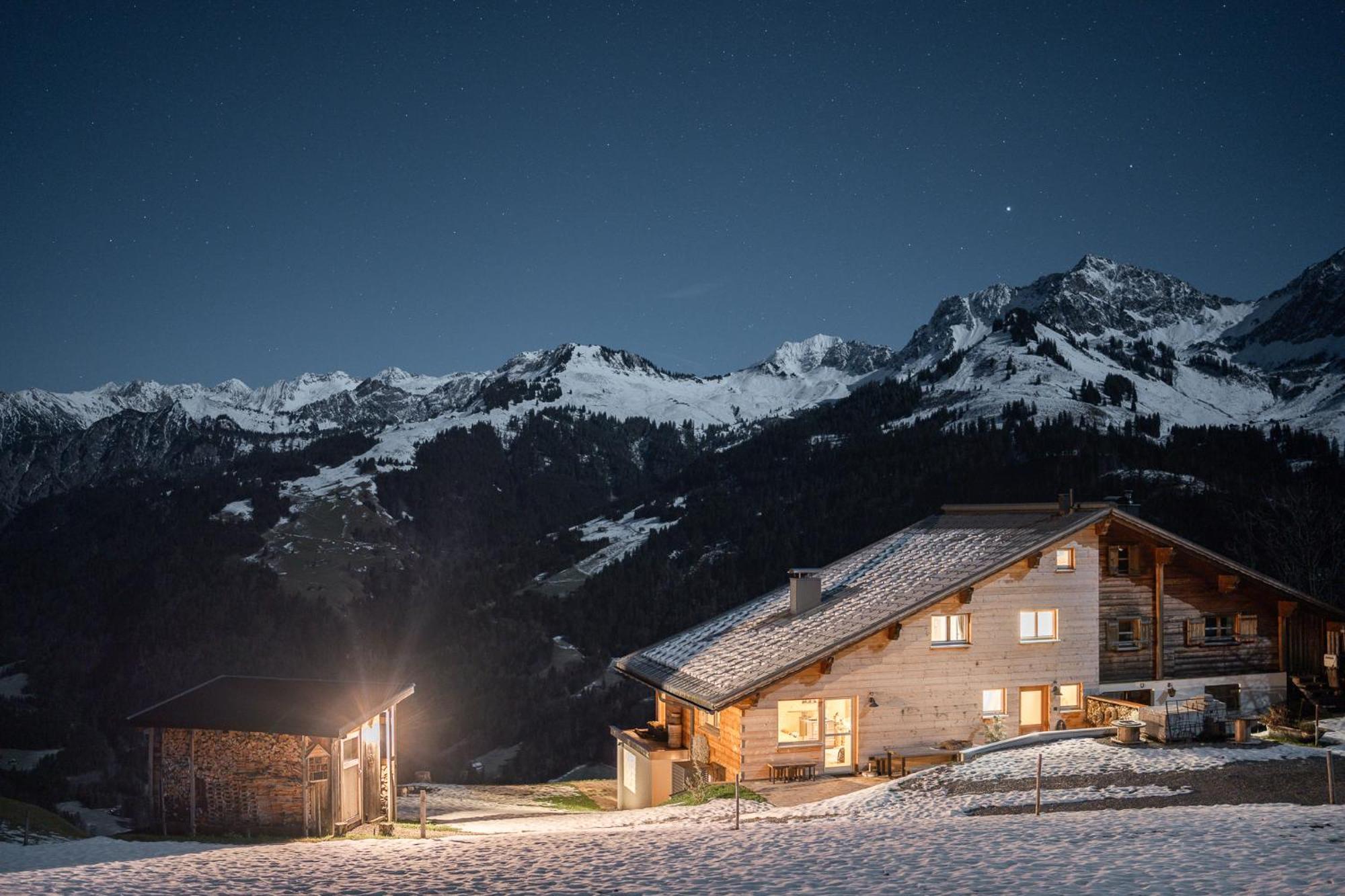Chalet Urban Fontanella Bagian luar foto